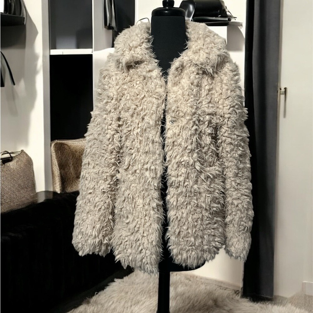 Ambiance Tan Teddy Jacket